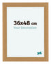 Como MDF Cadre Photo 36x48cm Hetre De Face Mesure | Yourdecoration.fr