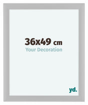 Como MDF Cadre Photo 36x49cm Blanc Mat De Face Mesure | Yourdecoration.fr