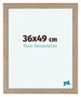 Como MDF Cadre Photo 36x49cm Chene Clair De Face Mesure | Yourdecoration.fr