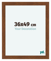 Como MDF Cadre Photo 36x49cm Chene Rustique De Face Mesure | Yourdecoration.fr