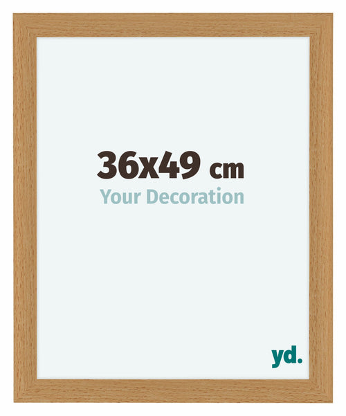 Como MDF Cadre Photo 36x49cm Hetre De Face Mesure | Yourdecoration.fr