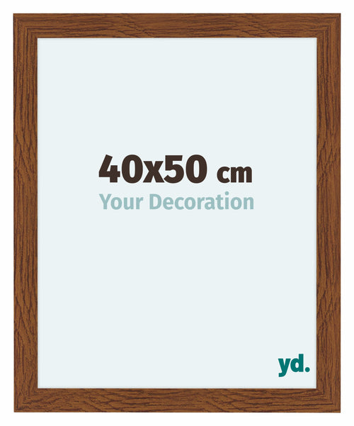 Como MDF Cadre Photo 40x50cm Chene Rustique De Face Mesure | Yourdecoration.fr