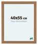 Como MDF Cadre Photo 40x55cm Noyer Clair De Face Mesure | Yourdecoration.fr