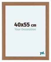 Como MDF Cadre Photo 40x55cm Noyer Clair De Face Mesure | Yourdecoration.fr