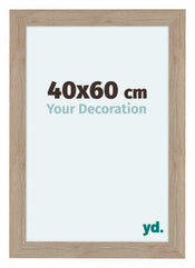 Como MDF Cadre Photo 40x60cm Chene Clair De Face Mesure | Yourdecoration.fr