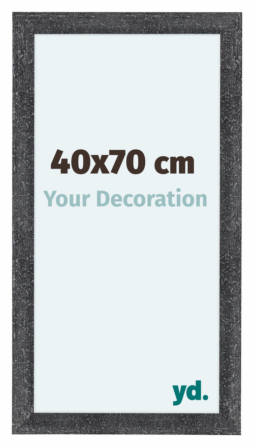 Como MDF Cadre Photo 40x70cm Gris Patine De Face Mesure | Yourdecoration.fr