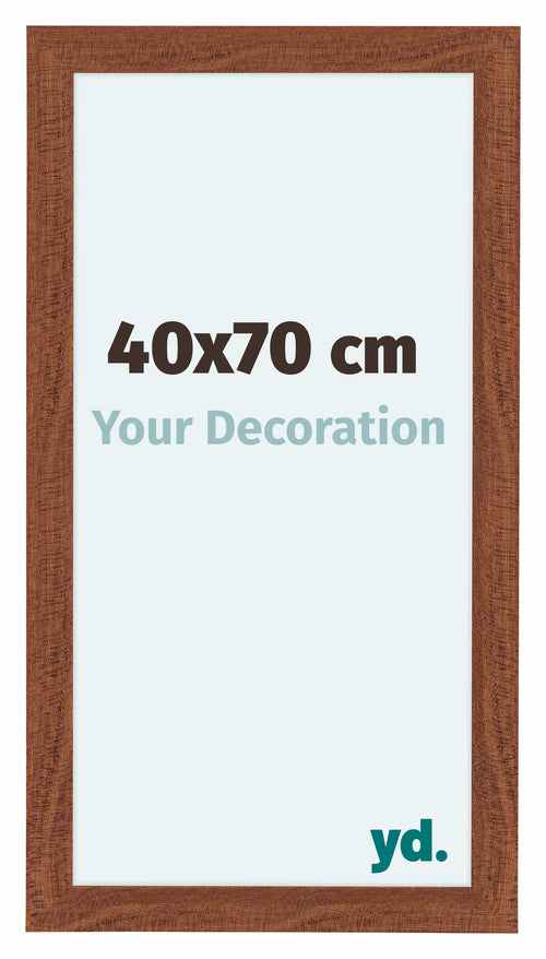 Como MDF Cadre Photo 40x70cm Noyer De Face Mesure | Yourdecoration.fr