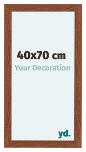 Como MDF Cadre Photo 40x70cm Noyer De Face Mesure | Yourdecoration.fr