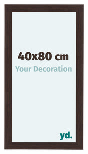 Como MDF Cadre Photo 40x80cm Chene Fonce De Face Mesure | Yourdecoration.fr