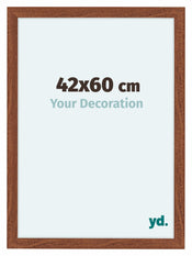 Como MDF Cadre Photo 42x60cm Noyer De Face Mesure | Yourdecoration.fr