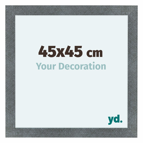 Como MDF Cadre Photo 45x45cm Fer Patine De Face Mesure | Yourdecoration.fr