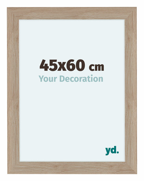 Como MDF Cadre Photo 45x60cm Chene Clair De Face Mesure | Yourdecoration.fr