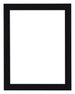 Como MDF Cadre Photo 45x60cm Noir Brillant De Face | Yourdecoration.fr