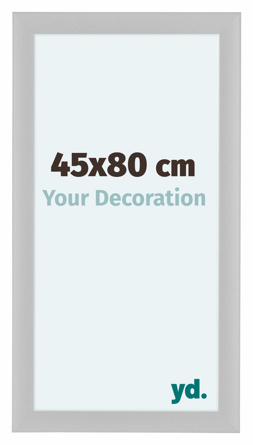 Como MDF Cadre Photo 45x80cm Blanc Mat De Face Mesure | Yourdecoration.fr