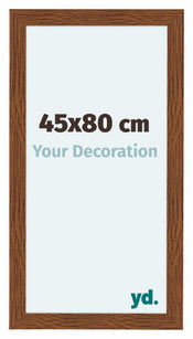 Como MDF Cadre Photo 45x80cm Chene Rustique De Face Mesure | Yourdecoration.fr