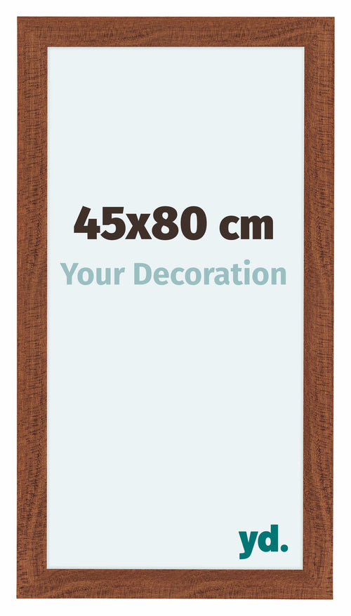 Como MDF Cadre Photo 45x80cm Noyer De Face Mesure | Yourdecoration.fr