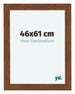 Como MDF Cadre Photo 46x61cm Chene Rustique De Face Mesure | Yourdecoration.fr