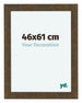 Como MDF Cadre Photo 46x61cm Or Antique De Face Mesure | Yourdecoration.fr