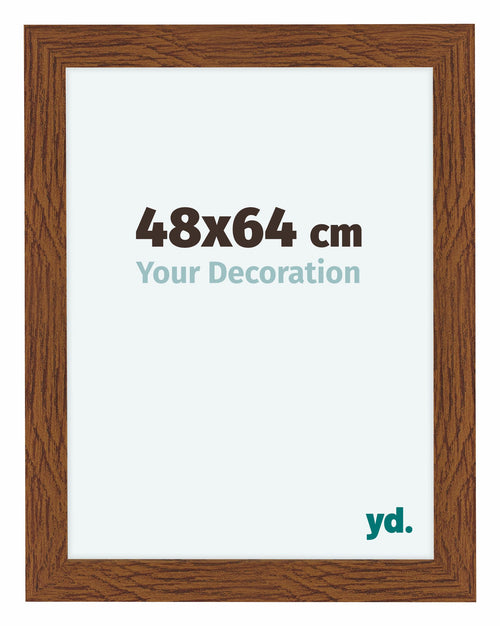 Como MDF Cadre Photo 48x64cm Chene Rustique De Face Mesure | Yourdecoration.fr