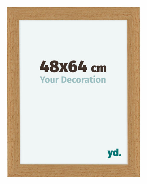 Como MDF Cadre Photo 48x64cm Hetre De Face Mesure | Yourdecoration.fr