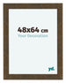 Como MDF Cadre Photo 48x64cm Or Antique De Face Mesure | Yourdecoration.fr