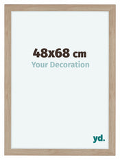 Como MDF Cadre Photo 48x68cm Chene Clair De Face Mesure | Yourdecoration.fr