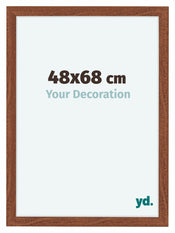 Como MDF Cadre Photo 48x68cm Noyer De Face Mesure | Yourdecoration.fr