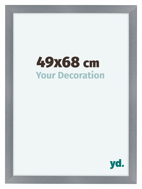 Como MDF Cadre Photo 49x68cm Aluminium Brosse De Face Mesure | Yourdecoration.fr