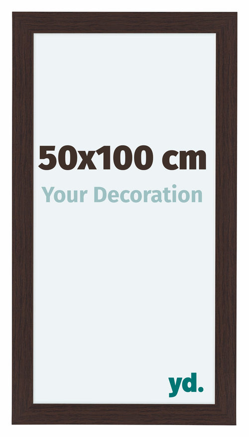 Como MDF Cadre Photo 50x100cm Chene Fonce De Face Mesure | Yourdecoration.fr