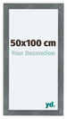 Como MDF Cadre Photo 50x100cm Fer Patine De Face Mesure | Yourdecoration.fr