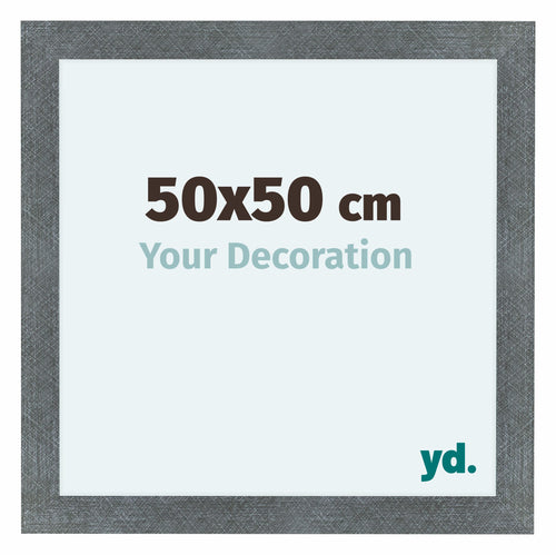 Como MDF Cadre Photo 50x50cm Fer Patine De Face Mesure | Yourdecoration.fr