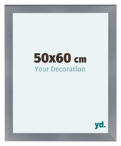 Como MDF Cadre Photo 50x60cm Aluminium Brosse De Face Mesure | Yourdecoration.fr