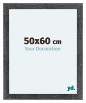 Como MDF Cadre Photo 50x60cm Gris Patine De Face Mesure | Yourdecoration.fr