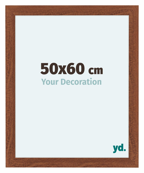 Como MDF Cadre Photo 50x60cm Noyer De Face Mesure | Yourdecoration.fr