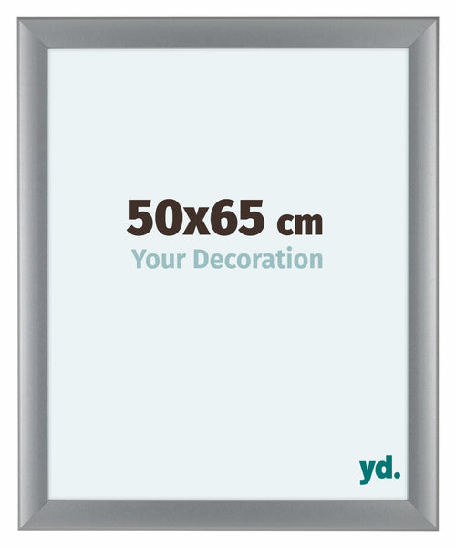 Como MDF Cadre Photo 50x65cm Argent Mat De Face Mesure | Yourdecoration.fr