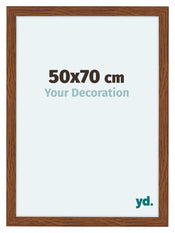 Como MDF Cadre Photo 50x70cm Chene Rustique De Face Mesure | Yourdecoration.fr