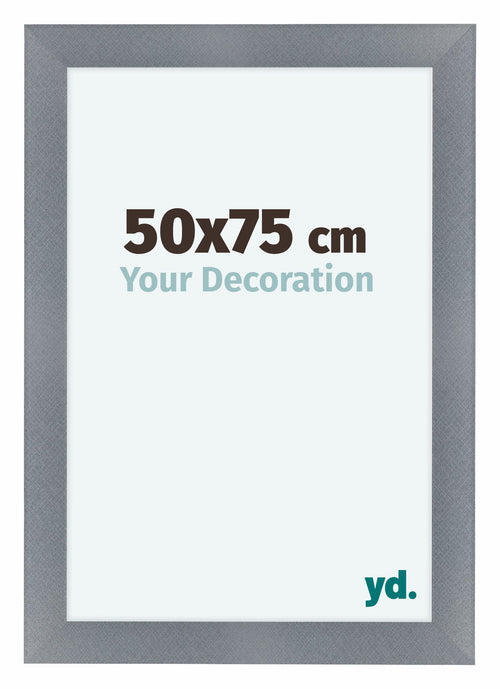 Como MDF Cadre Photo 50x75cm Aluminium Brosse De Face Mesure | Yourdecoration.fr