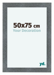 Como MDF Cadre Photo 50x75cm Fer Patine De Face Mesure | Yourdecoration.fr