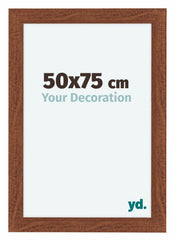 Como MDF Cadre Photo 50x75cm Noyer De Face Mesure | Yourdecoration.fr