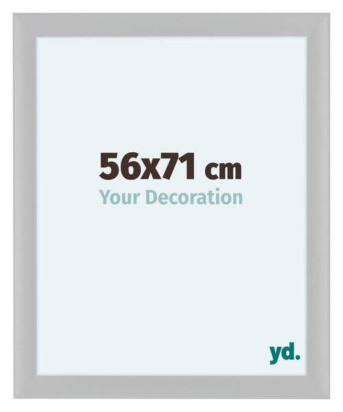 Como MDF Cadre Photo 56x71cm Blanc Brillant De Face Mesure | Yourdecoration.fr