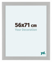 Como MDF Cadre Photo 56x71cm Blanc Grain de Bois De Face Mesure | Yourdecoration.fr