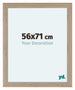 Como MDF Cadre Photo 56x71cm Chene Clair De Face Mesure | Yourdecoration.fr