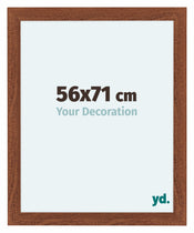 Como MDF Cadre Photo 56x71cm Noyer De Face Mesure | Yourdecoration.fr