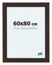 Como MDF Cadre Photo 60x80cm Chene Fonce De Face Mesure | Yourdecoration.fr