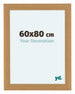 Como MDF Cadre Photo 60x80cm Hetre De Face Mesure | Yourdecoration.fr