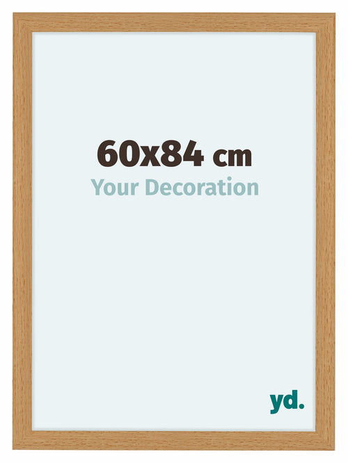 Como MDF Cadre Photo 60x84cm Hetre De Face Mesure | Yourdecoration.fr