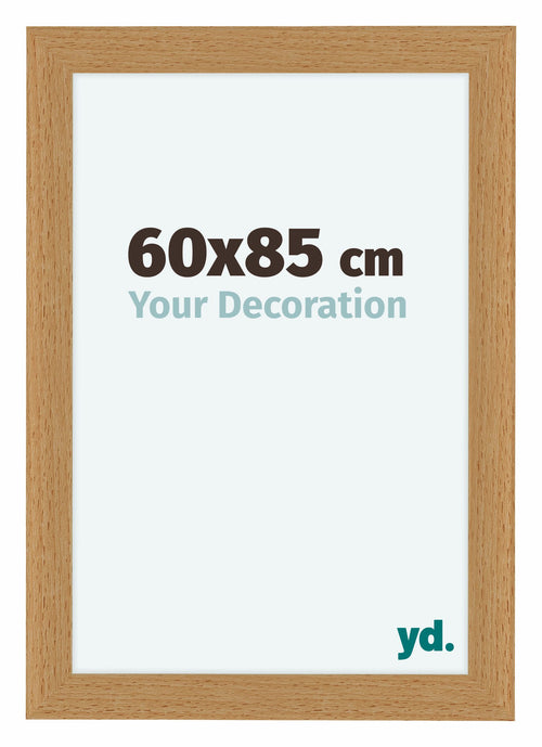 Como MDF Cadre Photo 60x85cm Hetre De Face Mesure | Yourdecoration.fr