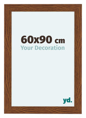 Como MDF Cadre Photo 60x90cm Chene Rustique De Face Mesure | Yourdecoration.fr