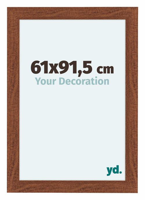 Como MDF Cadre Photo 61x91 5cm Noyer De Face Mesure | Yourdecoration.fr