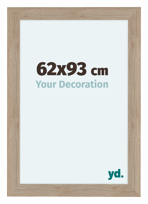 Como MDF Cadre Photo 62x93cm Chene Clair De Face Mesure | Yourdecoration.fr